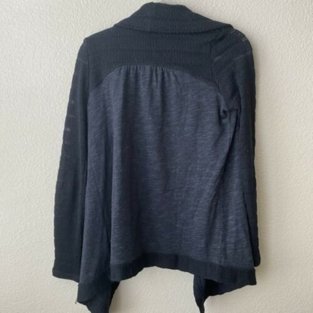 Lucky Brand Womens Waterfall Open Front Cardigan size S G4 - Picture 2 of 6